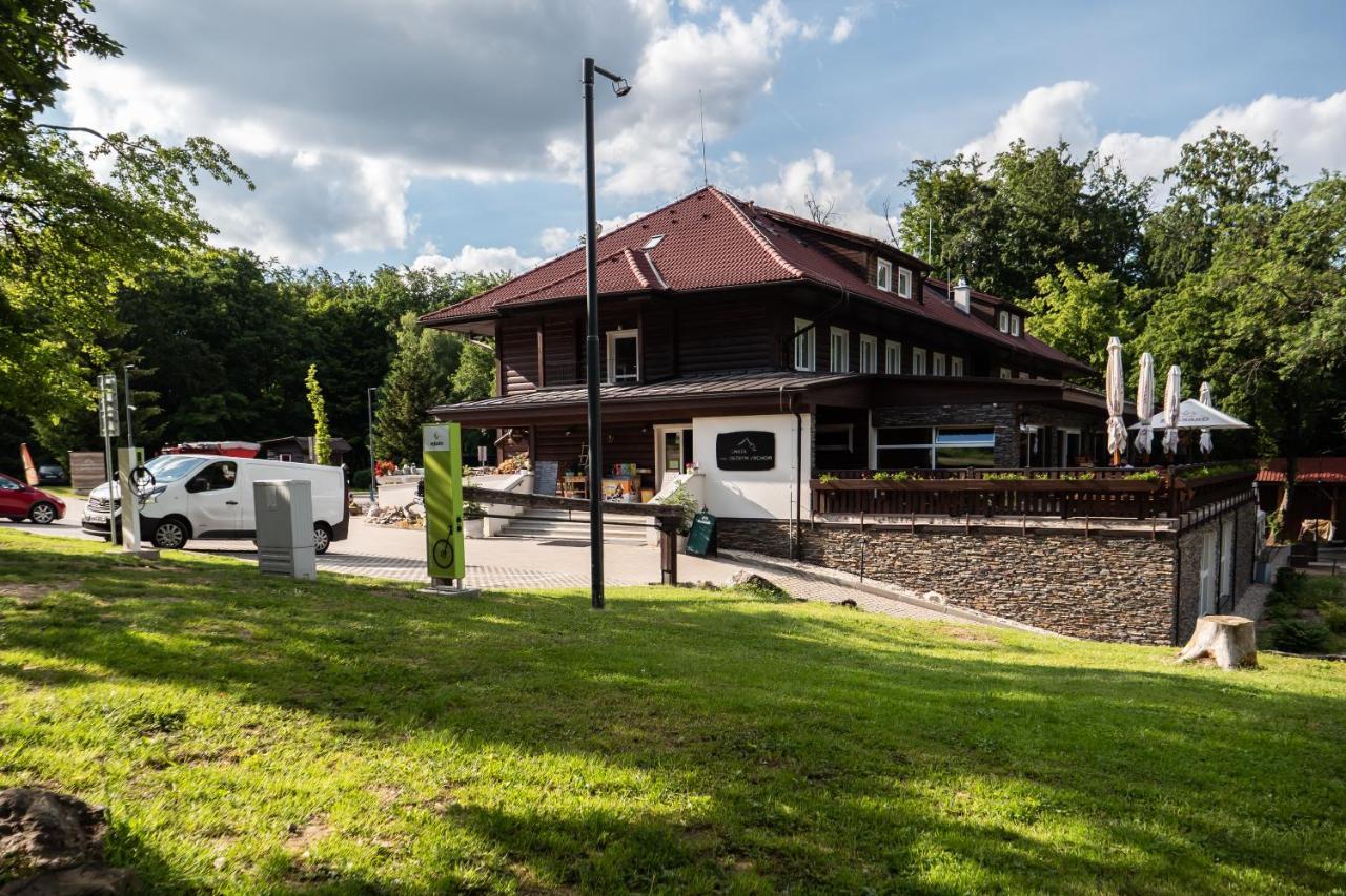 Chata Pod Ostrym Vrchom Otel Soblahov Dış mekan fotoğraf